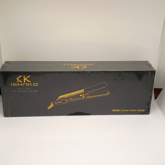 ISHAKO 1.25 Ceramic Flat Iron Solon Grade - Picture 1 of 6